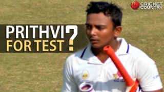 Poll: Is Prithvi Shaw ready for Test cricket? Poll: Is Prithvi Shaw ready for Test cricket?